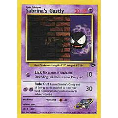 096 / 132 Sabrina's Gastly Lv. 9 comune unlimited (EN) -NEAR MINT-