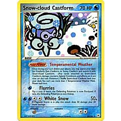 025 / 101 Snow-cloud Castform rara (EN) -NEAR MINT-