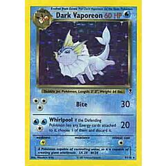 009 / 110 Dark Vaporeon rara foil (EN) -NEAR MINT-