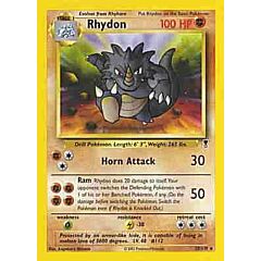 035 / 110 Rhydon rara (EN) -NEAR MINT-