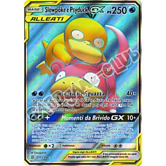 217 / 236 Slowpoke e Psyduck GX ultra rara foil (IT) -NEAR MINT-