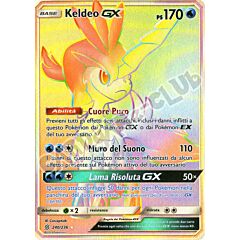 240 / 236 Keldeo GX rara segreta foil (IT) -NEAR MINT-