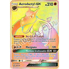 244 / 236 Aerodactyl GX rara segreta foil (IT) -NEAR MINT-