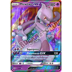 31 / 68 Mewtwo GX rara GX foil (IT) -NEAR MINT-