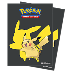 Proteggi carte standard pacchetto da 65 bustine Pikachu 2019
