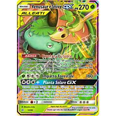 001 / 236 Venusaur e Snivy GX rara GX foil (IT) -NEAR MINT-