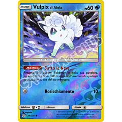 039 / 236 Vulpix di Alola comune foil reverse (IT) -NEAR MINT-