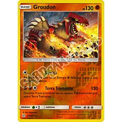 113 / 236 Groudon rara foil reverse (IT) -NEAR MINT-