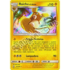 057 / 236 Raichu di Alola rara foil (IT) -NEAR MINT-