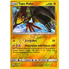 069 / 236 Tapu Koko rara foil reverse (IT) -NEAR MINT-