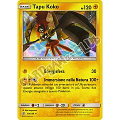 069 / 236 Tapu Koko rara foil (IT) -NEAR MINT-