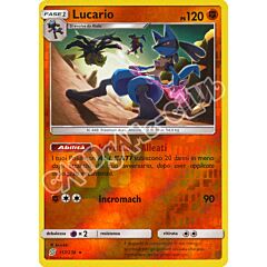 117 / 236 Lucario rara foil reverse (IT) -NEAR MINT-