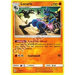 117 / 236 Lucario rara normale (IT) -NEAR MINT-