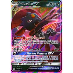 132 / 236 Weavile GX rara GX foil (IT) -NEAR MINT-