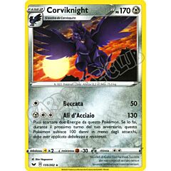 135 / 202 Corviknight rara normale (IT) -NEAR MINT-