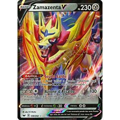 139 / 202 Zamazenta V rara V foil (IT) -NEAR MINT-