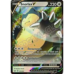 141 / 202 Snorlax V rara V foil (IT) -NEAR MINT-