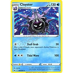 041 / 202 Cloyster rara normale (EN) -NEAR MINT-