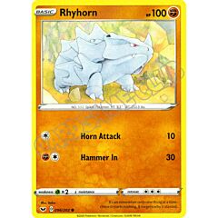 096 / 202 Rhyhorn comune normale (EN) -NEAR MINT-