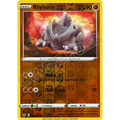 097 / 202 Rhyhorn comune foil reverse (EN) -NEAR MINT-