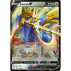 138 / 202 Zacian V rara V foil (EN) -NEAR MINT-