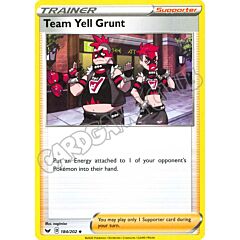 184 / 202 Team Yell Grunt non comune normale (EN) -NEAR MINT-