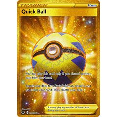 216 / 202 Quick Ball rara segreta foil (EN) -NEAR MINT-