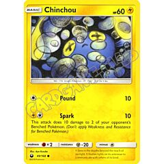 049 / 168 Chinchou comune normale (EN) -NEAR MINT-