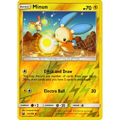 054 / 168 Minun non comune foil reverse (EN) -NEAR MINT-