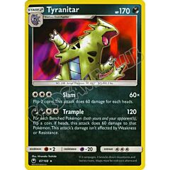 087 / 168 Tyranitar rara foil (EN) -NEAR MINT-