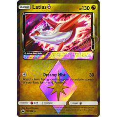 107 / 168 Latias Prisma rara prisma foil (EN) -NEAR MINT-