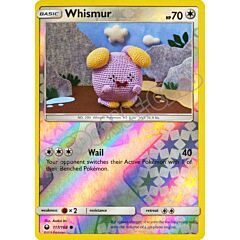 117 / 168 Whismur comune foil reverse (EN) -NEAR MINT-