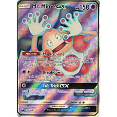 156 / 168 Mr. Mime GX ultra rara foil (EN) -NEAR MINT-