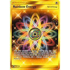 183 / 168 Rainbow Energy rara segreta foil (EN) -NEAR MINT-