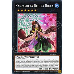 SESL-IT021 Kanzashi la Regina Rikka super rara 1a Edizione (IT) -NEAR MINT-
