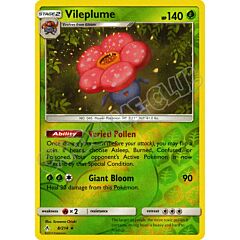 008 / 214 Vileplume rara foil reverse (EN) -NEAR MINT-
