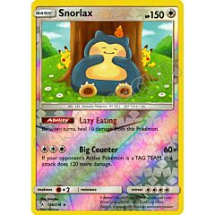 158 / 214 Snorlax rara foil reverse (EN) -NEAR MINT-