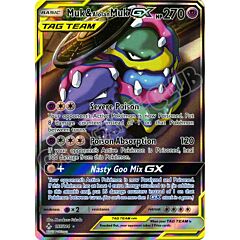 197 / 214 Muk & Alolan Muk GX ultra rara foil (EN) -NEAR MINT-