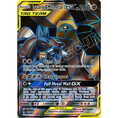 203 / 214 Lucario & Melmetal GX ultra rara foil (EN) -NEAR MINT-