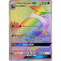 223 / 214 Honchkrow GX rara segreta foil (EN) -NEAR MINT-