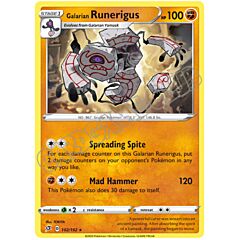 102 / 192 Galarian Runerigus rara normale (EN)