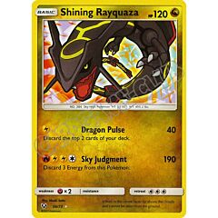 56 / 73 Shining Rayquaza shining foil (EN) -NEAR MINT-