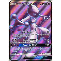 72 / 73 Mewtwo GX ultra rara foil (EN) -NEAR MINT-