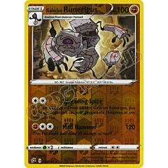 102 / 192 Galarian Runerigus rara foil reverse (EN)