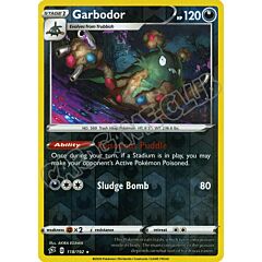 118 / 192 Garbodor rara foil reverse (EN)