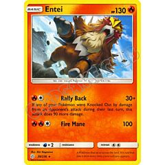 028 / 236 Entei rara normale (EN) -NEAR MINT-