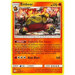 033 / 236 Emboar rara normale (EN) -NEAR MINT-