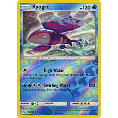 053 / 236 Kyogre rara foil reverse (EN) -NEAR MINT-