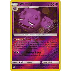 077 / 236 Weezing rara foil reverse (EN) -NEAR MINT-