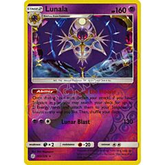 102 / 236 Lunala rara foil reverse (EN) -NEAR MINT-